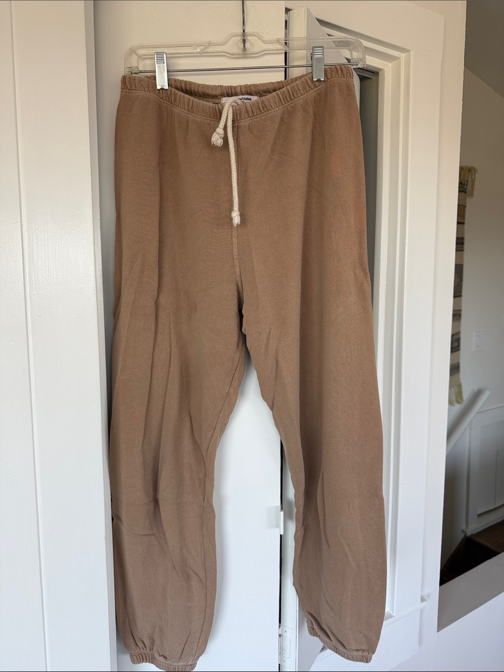 perfectwhitetee Tan Drawstring Sweatpants